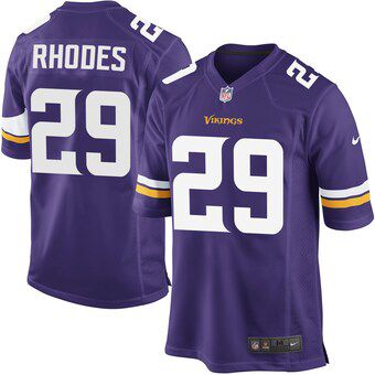 Men Minnesota Vikings #29 Xavier Rhodes Nike Purple Player Game NFL Jersey